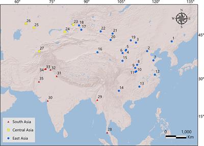 Rodent faunas, their paleogeographic pattern, and responses to climate changes from the early Eocene to the early Oligocene in Asia